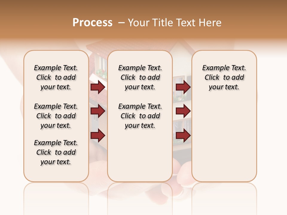 Human Holding Model PowerPoint Template