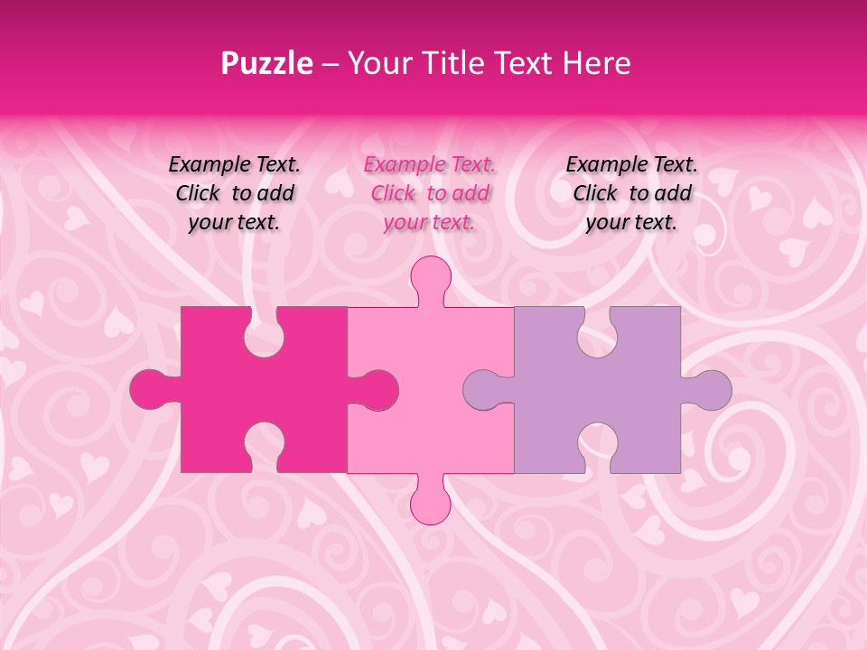 Textile Pattern Ornament PowerPoint Template