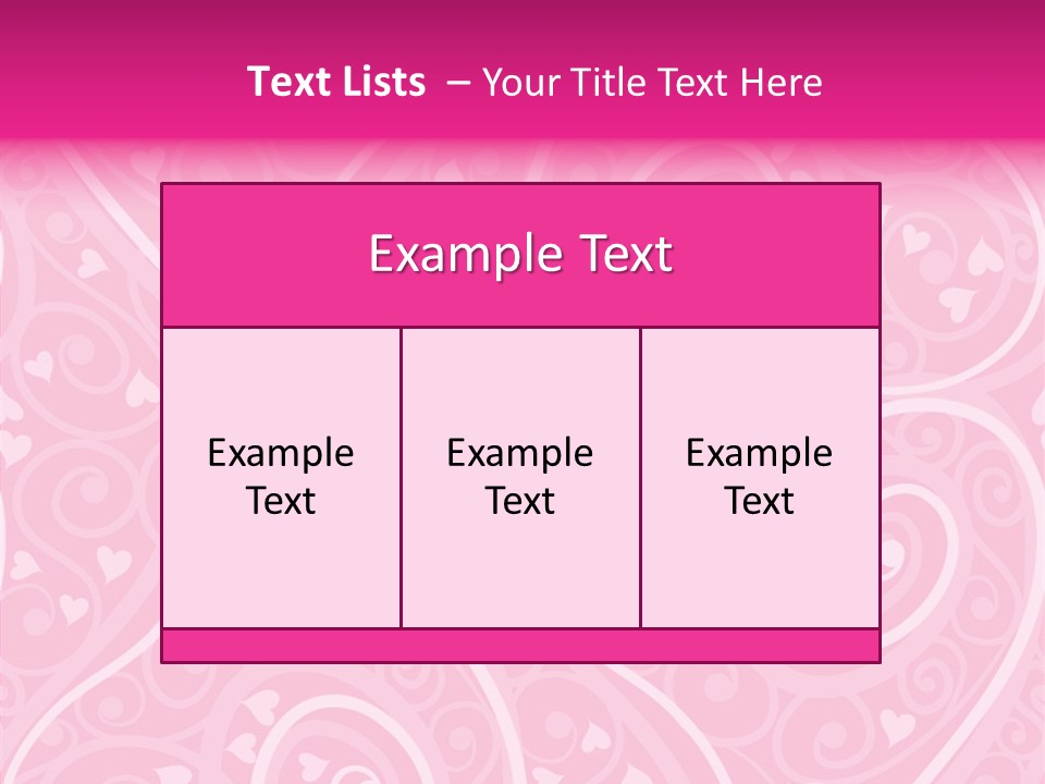 Textile Pattern Ornament PowerPoint Template