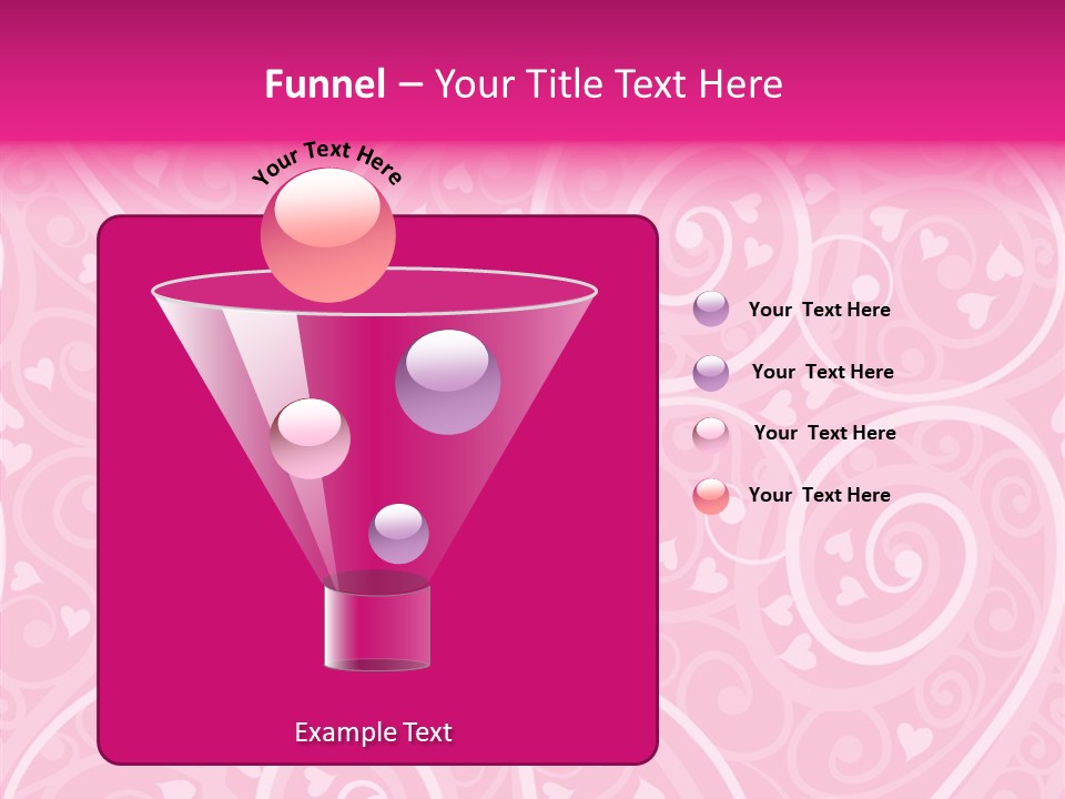 Textile Pattern Ornament PowerPoint Template