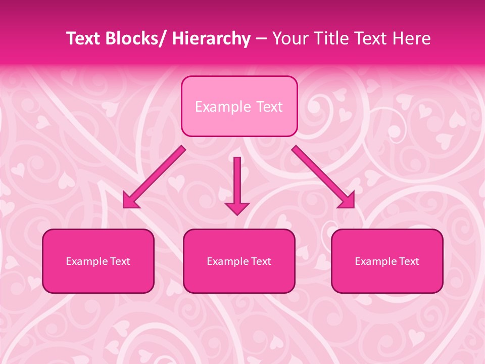 Textile Pattern Ornament PowerPoint Template