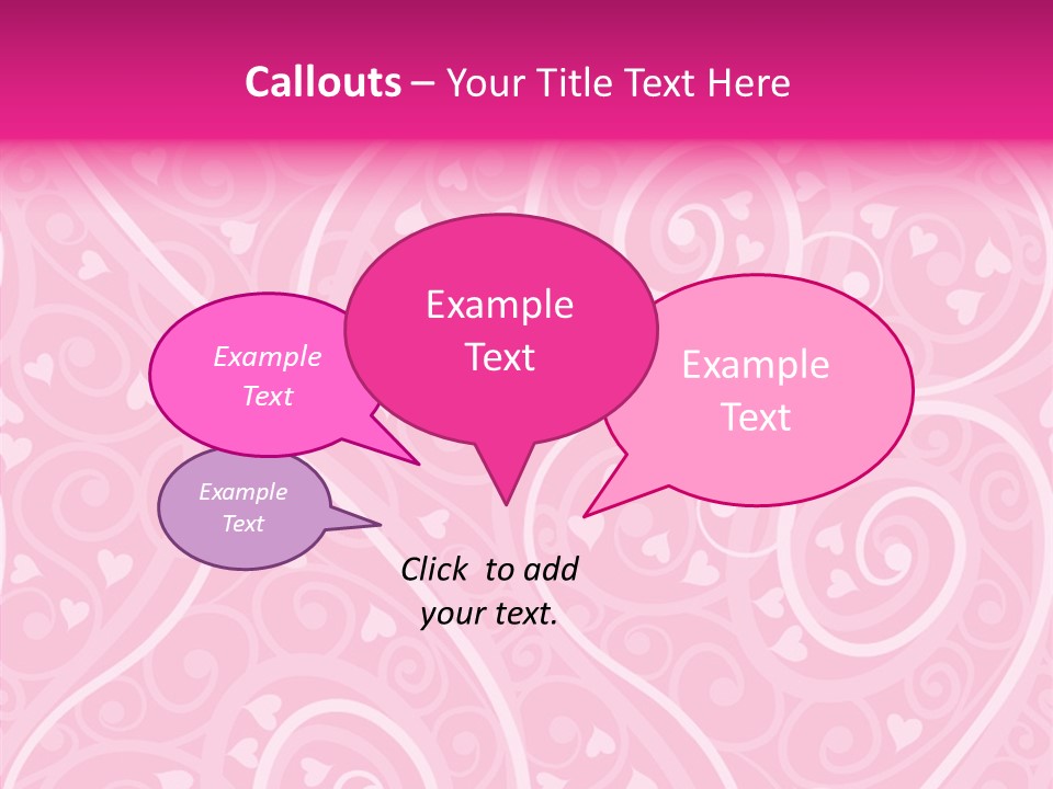 Textile Pattern Ornament PowerPoint Template