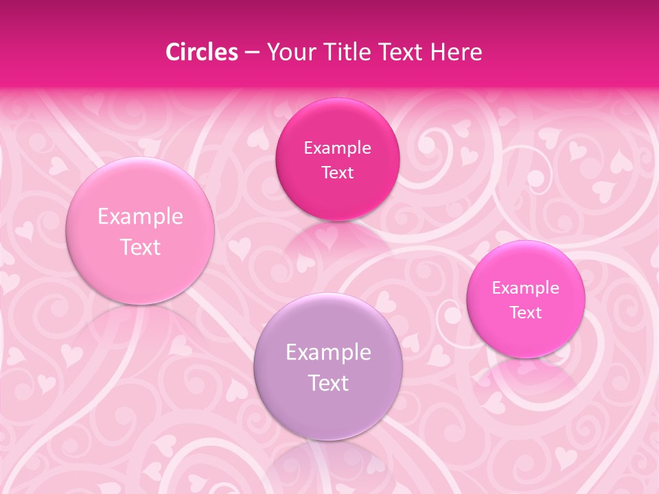 Textile Pattern Ornament PowerPoint Template