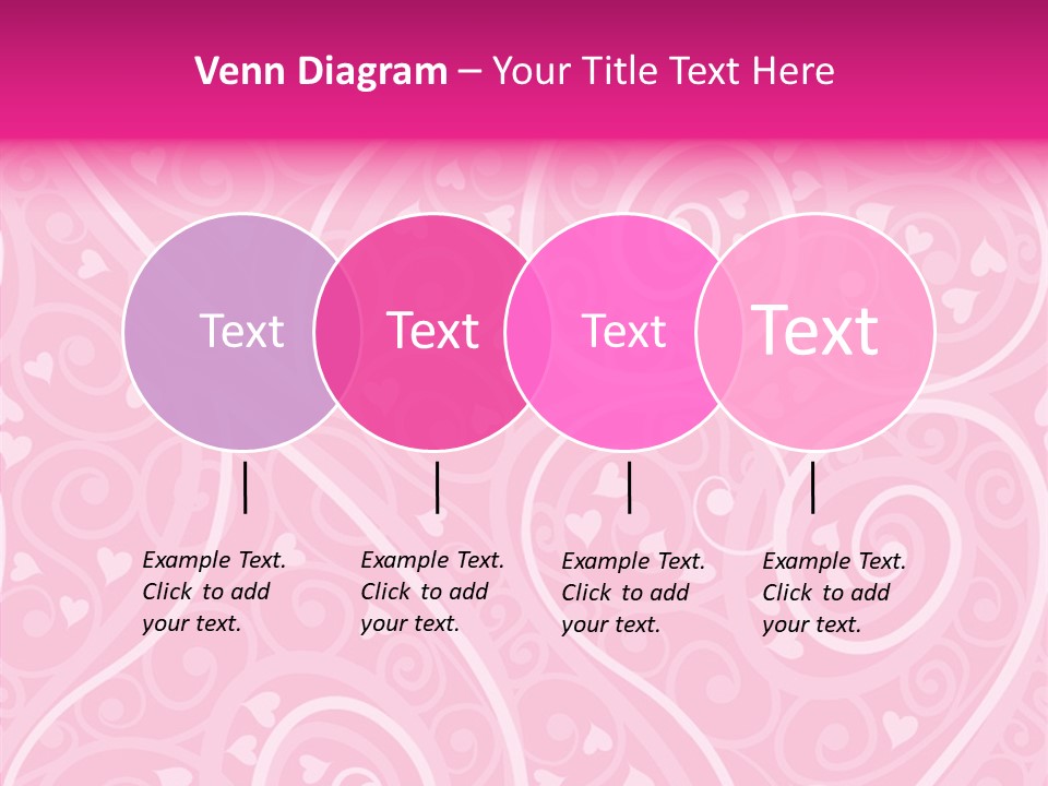 Textile Pattern Ornament PowerPoint Template