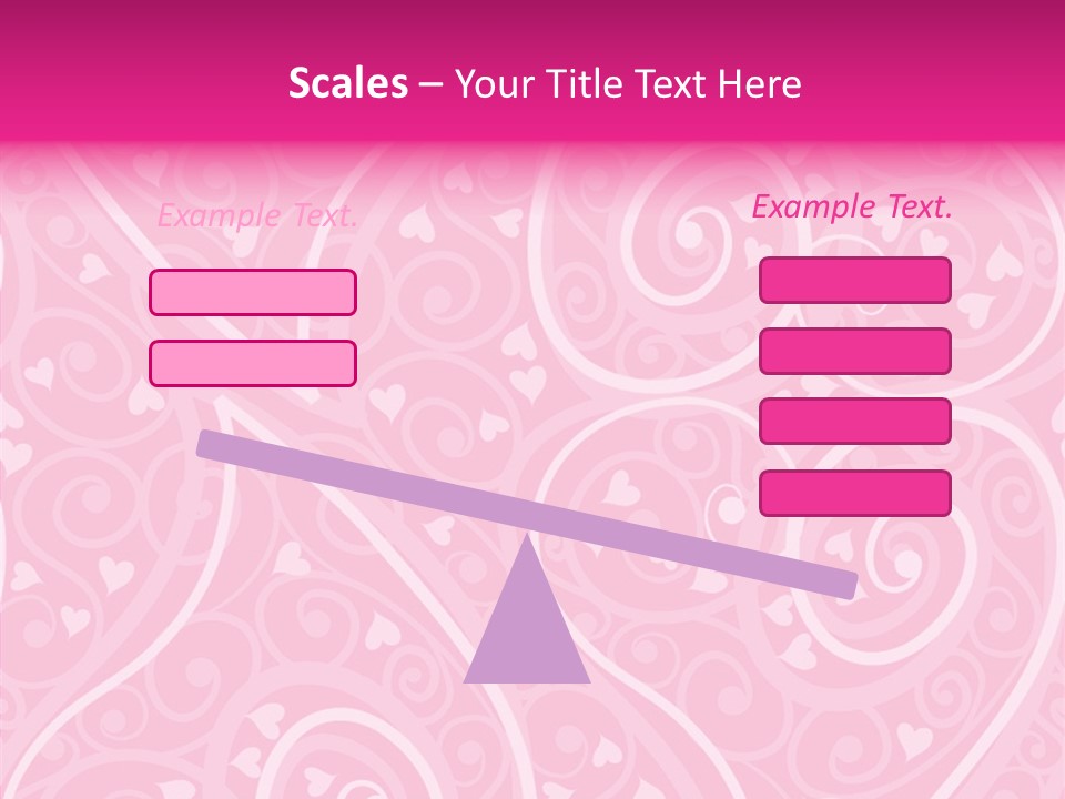 Textile Pattern Ornament PowerPoint Template