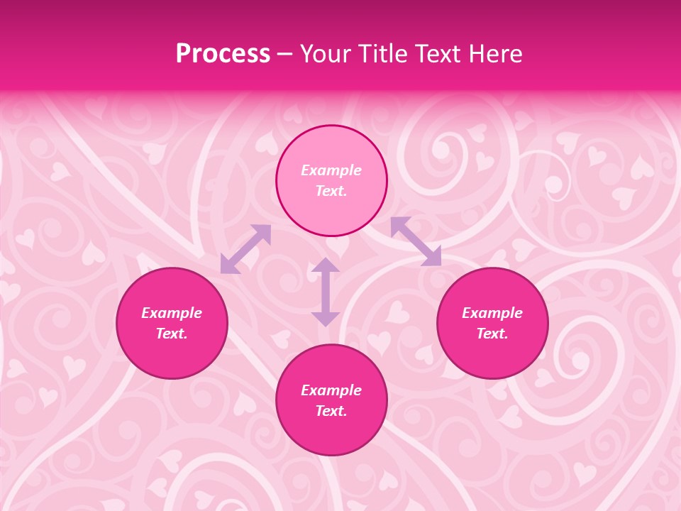 Textile Pattern Ornament PowerPoint Template