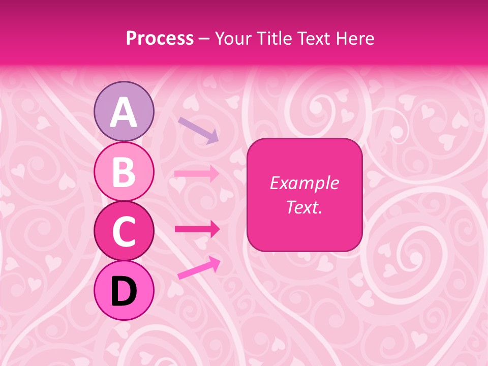 Textile Pattern Ornament PowerPoint Template