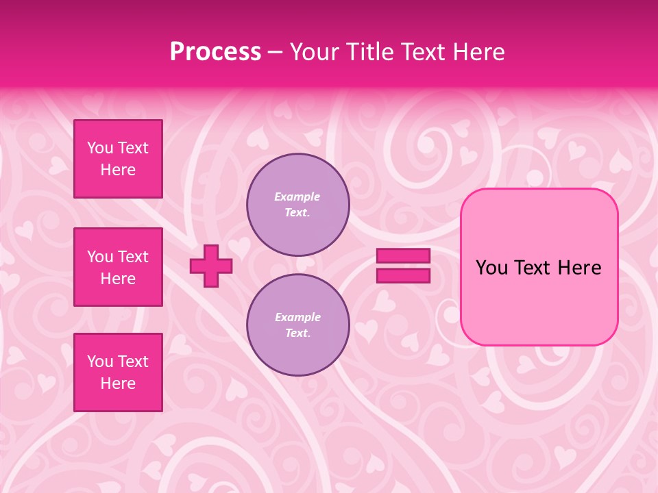 Textile Pattern Ornament PowerPoint Template