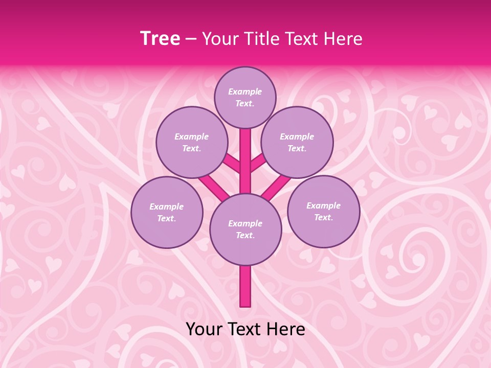 Textile Pattern Ornament PowerPoint Template