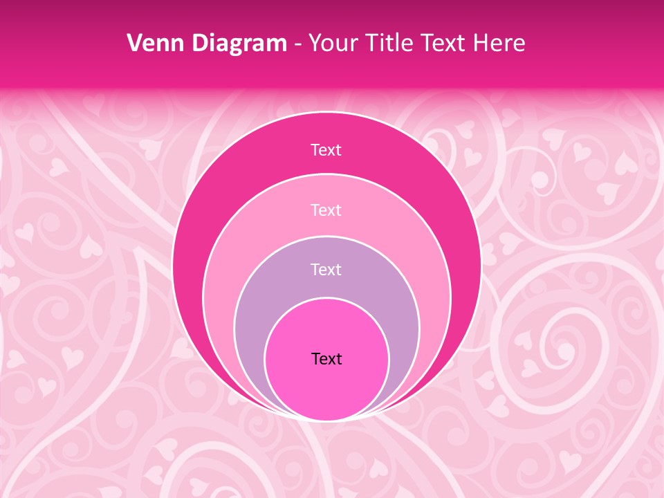 Textile Pattern Ornament PowerPoint Template