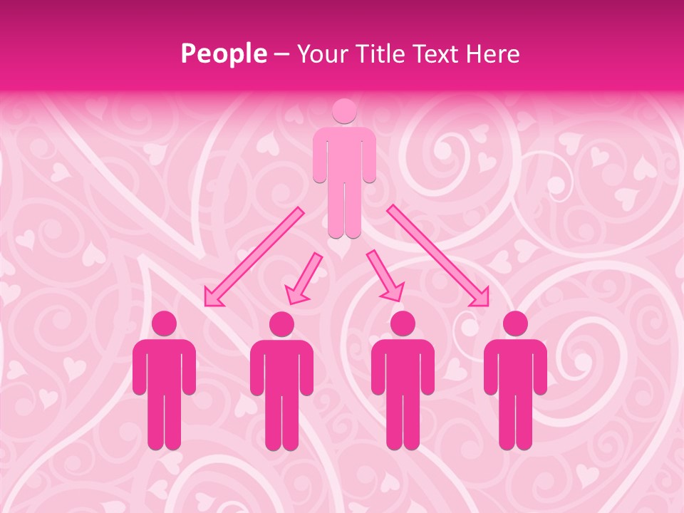 Textile Pattern Ornament PowerPoint Template