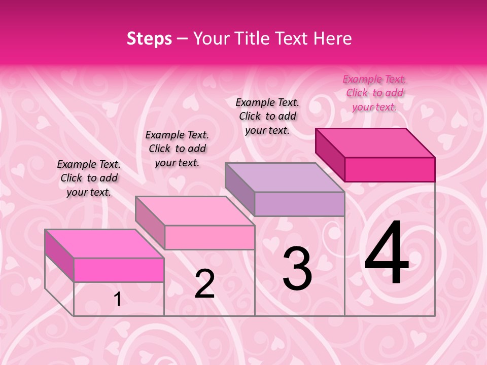 Textile Pattern Ornament PowerPoint Template