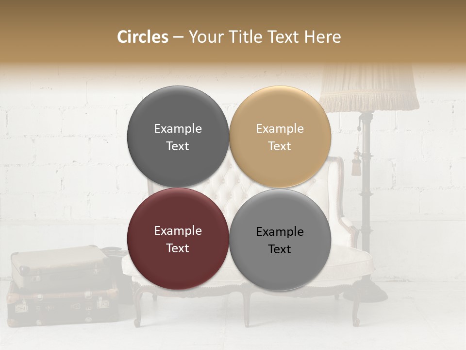 Brick Lamp Lifestyle PowerPoint Template