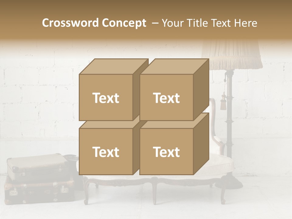 Brick Lamp Lifestyle PowerPoint Template