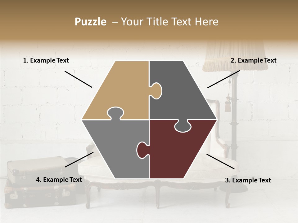 Brick Lamp Lifestyle PowerPoint Template