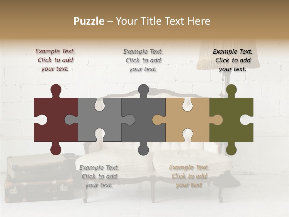 Brick Lamp Lifestyle PowerPoint Template