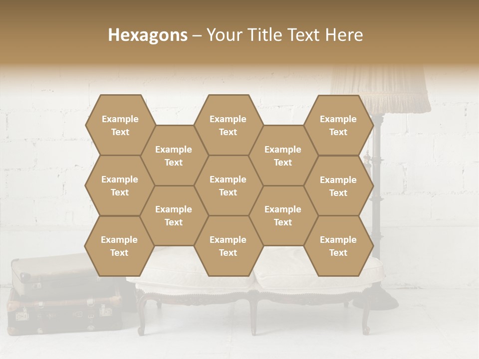 Brick Lamp Lifestyle PowerPoint Template