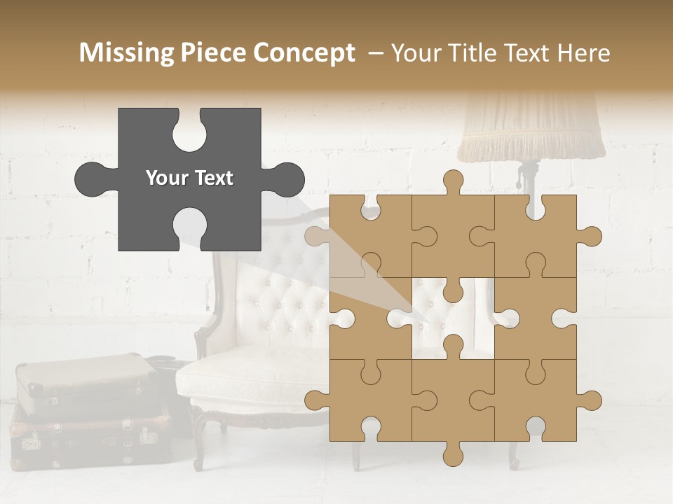 Brick Lamp Lifestyle PowerPoint Template