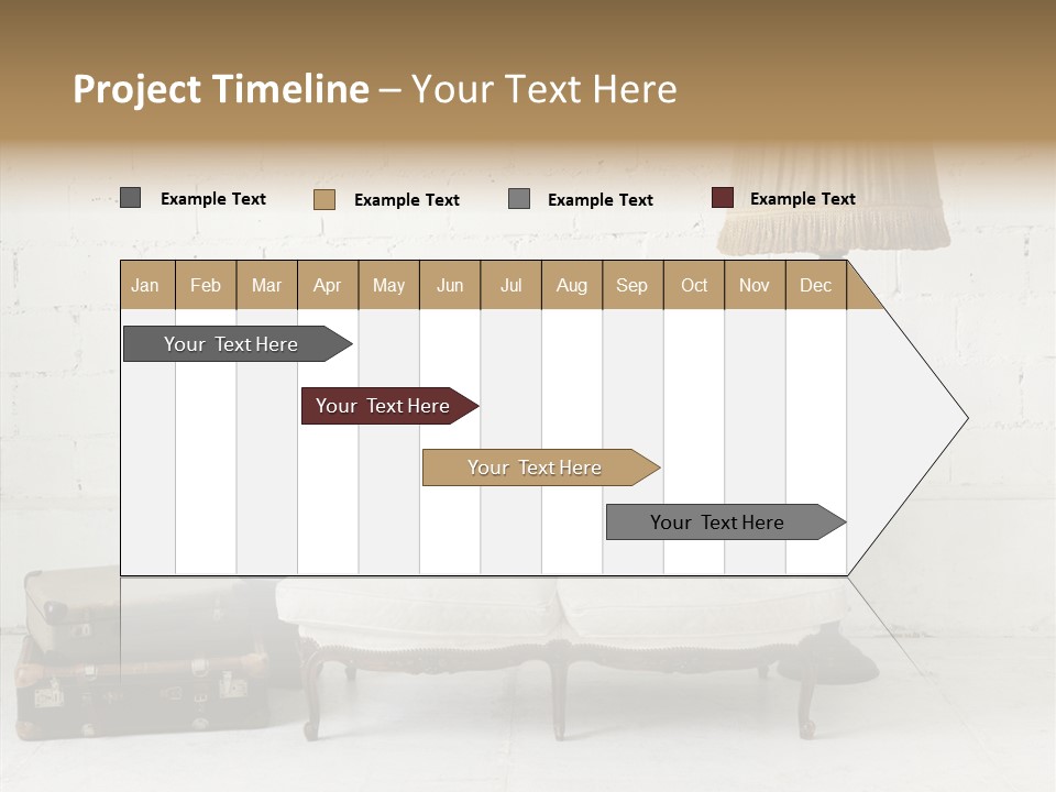 Brick Lamp Lifestyle PowerPoint Template