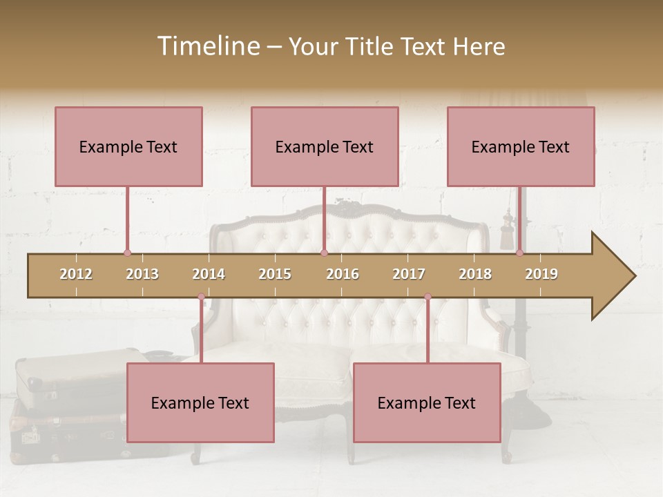 Brick Lamp Lifestyle PowerPoint Template