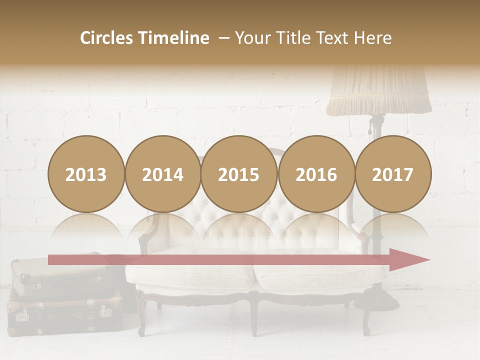 Brick Lamp Lifestyle PowerPoint Template