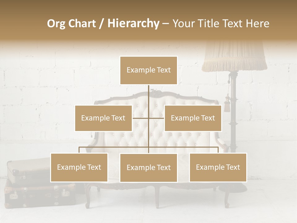 Brick Lamp Lifestyle PowerPoint Template