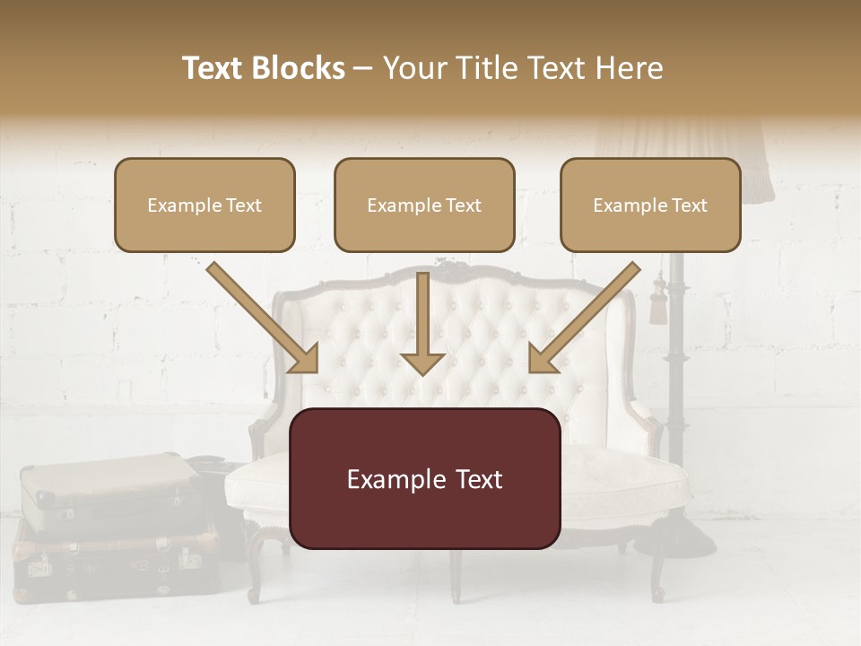 Brick Lamp Lifestyle PowerPoint Template