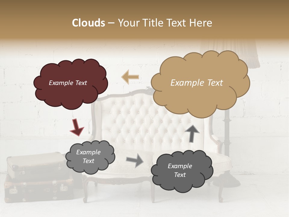 Brick Lamp Lifestyle PowerPoint Template
