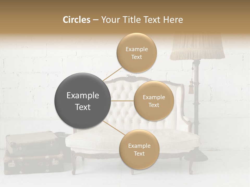 Brick Lamp Lifestyle PowerPoint Template