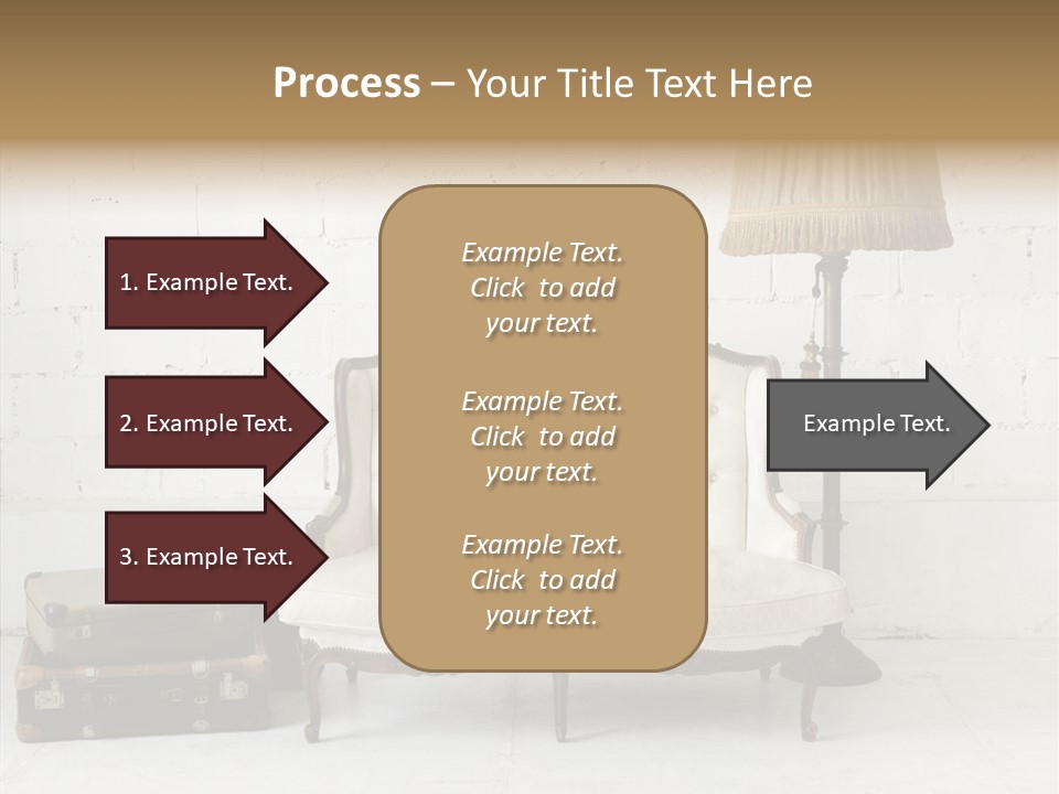 Brick Lamp Lifestyle PowerPoint Template