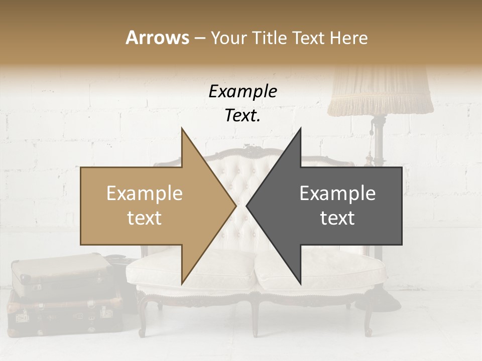 Brick Lamp Lifestyle PowerPoint Template
