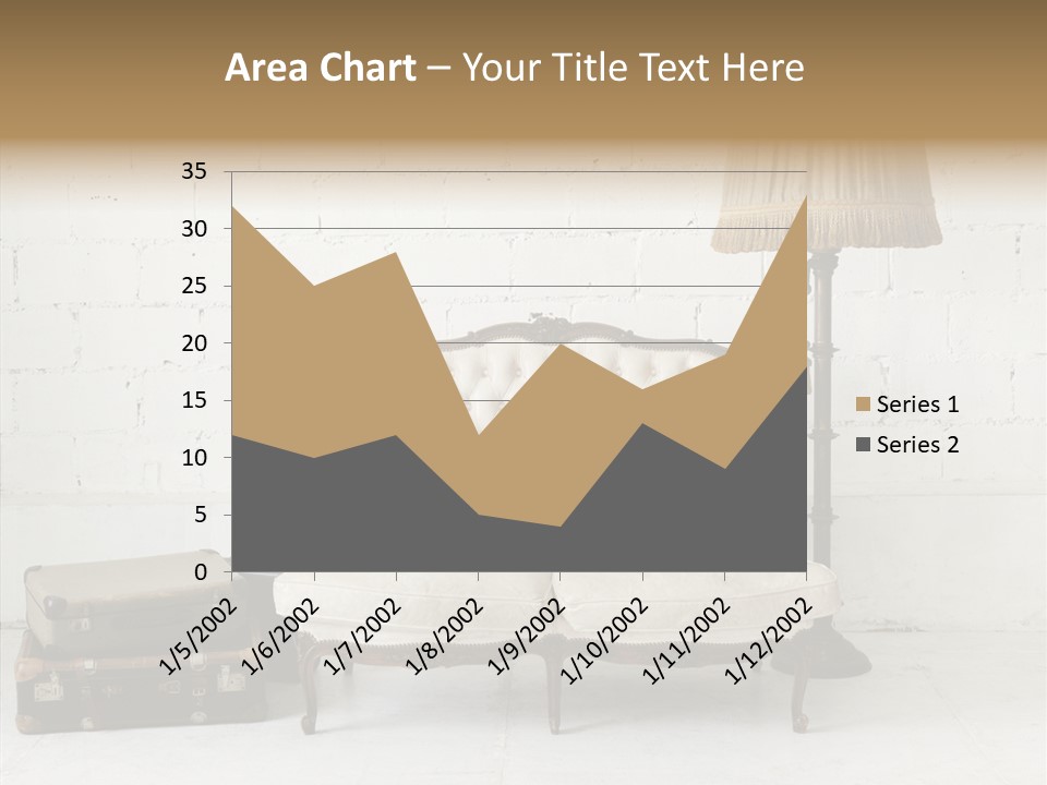 Brick Lamp Lifestyle PowerPoint Template