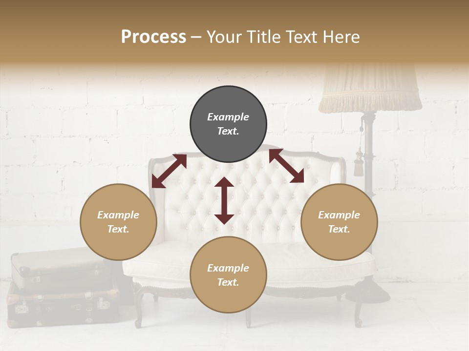 Brick Lamp Lifestyle PowerPoint Template