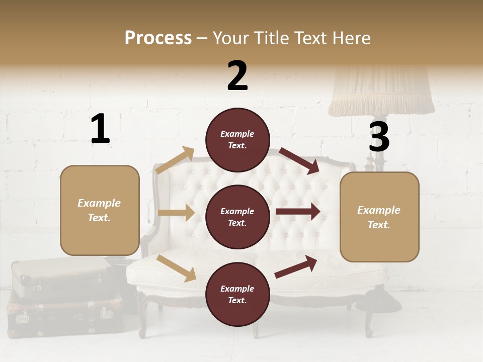 Brick Lamp Lifestyle PowerPoint Template