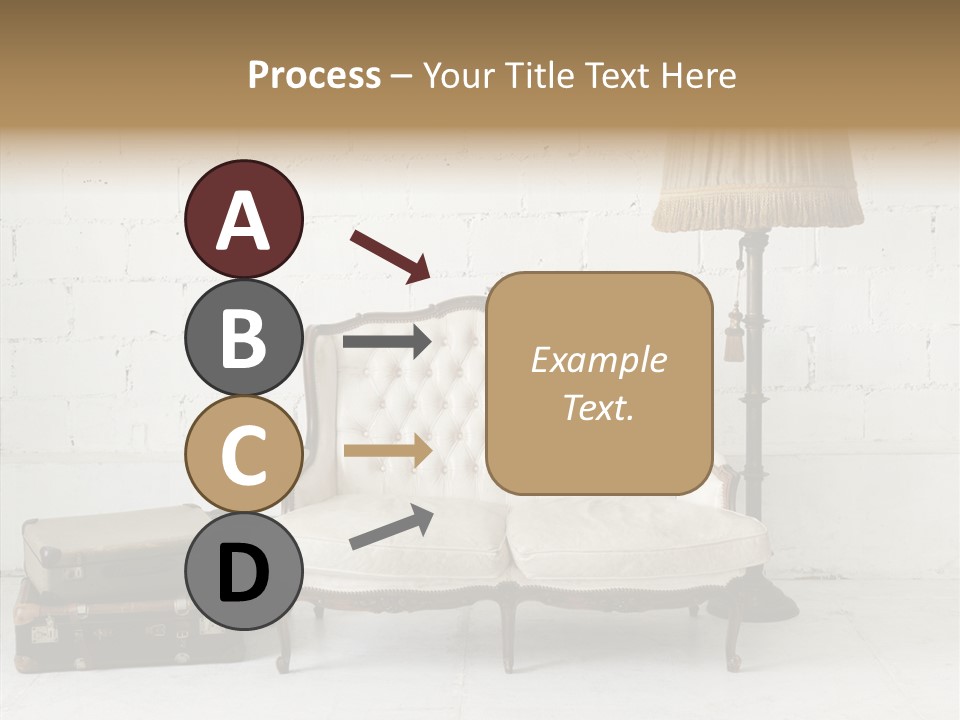 Brick Lamp Lifestyle PowerPoint Template