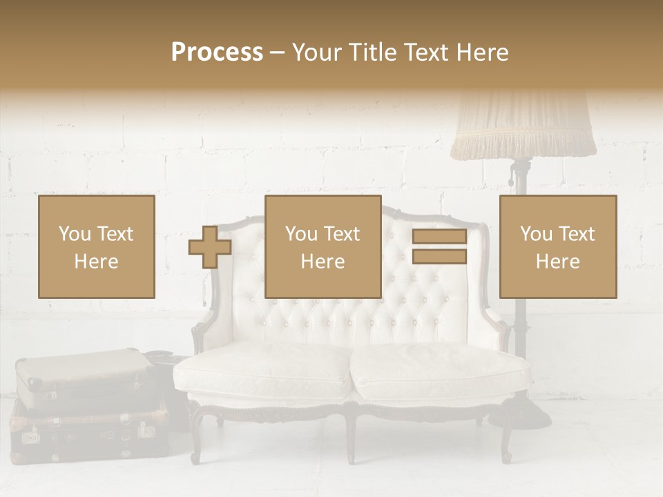 Brick Lamp Lifestyle PowerPoint Template