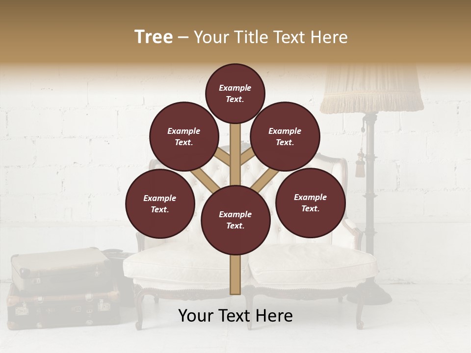 Brick Lamp Lifestyle PowerPoint Template