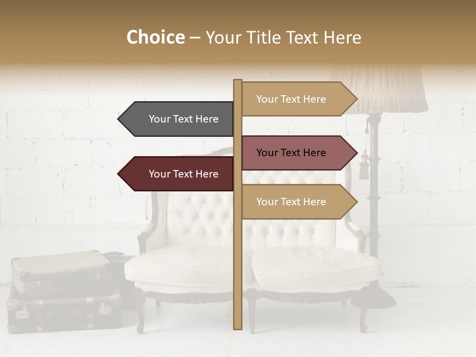 Brick Lamp Lifestyle PowerPoint Template