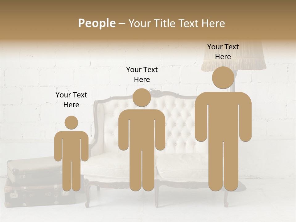 Brick Lamp Lifestyle PowerPoint Template