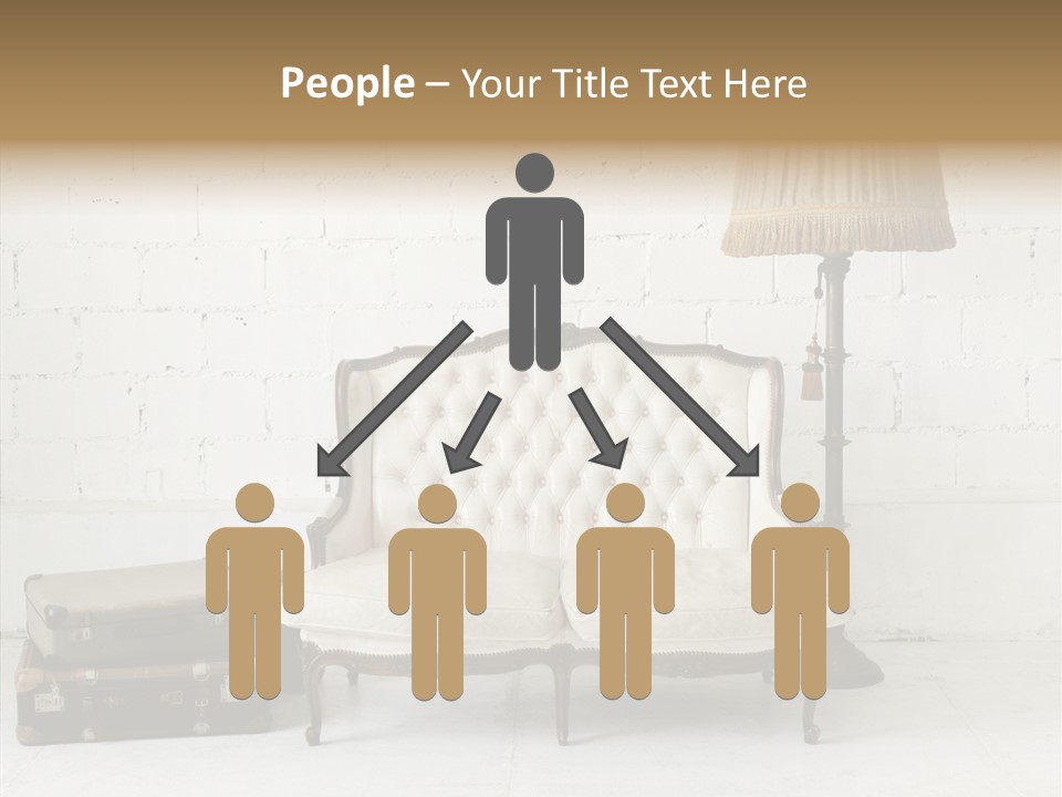 Brick Lamp Lifestyle PowerPoint Template