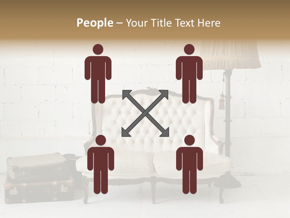 Brick Lamp Lifestyle PowerPoint Template