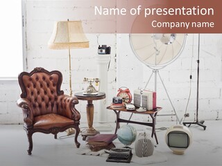 Wall Classic Elegance PowerPoint Template