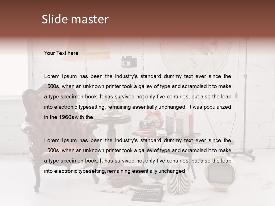 Wall Classic Elegance PowerPoint Template