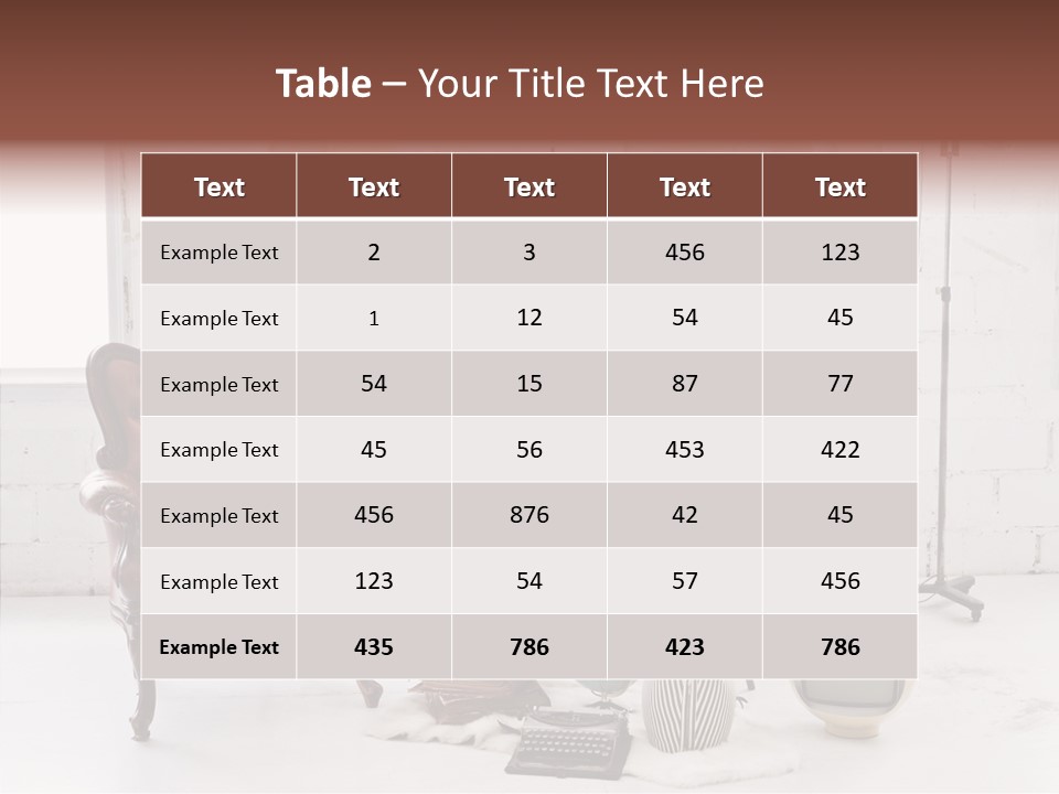 Wall Classic Elegance PowerPoint Template