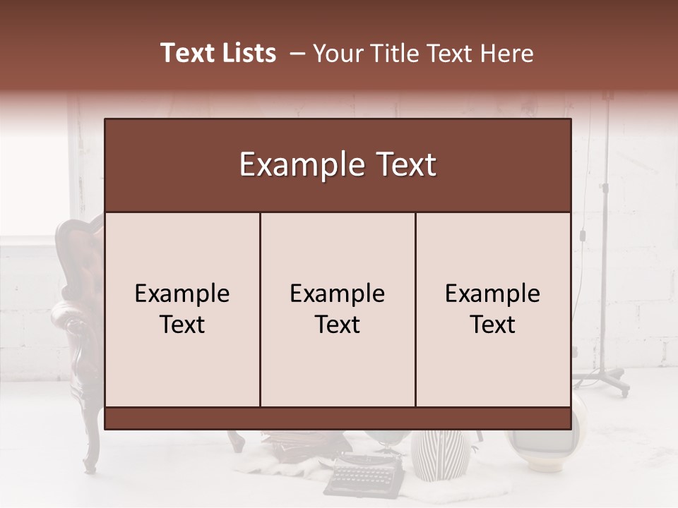 Wall Classic Elegance PowerPoint Template