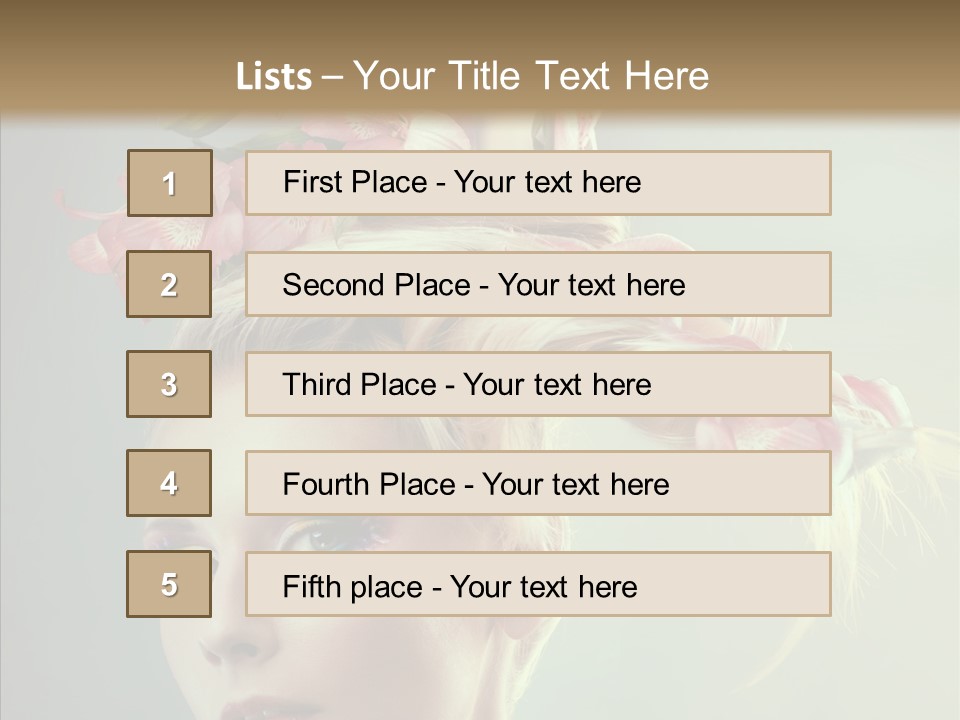 Light Attractive Body PowerPoint Template