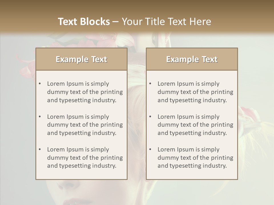 Light Attractive Body PowerPoint Template