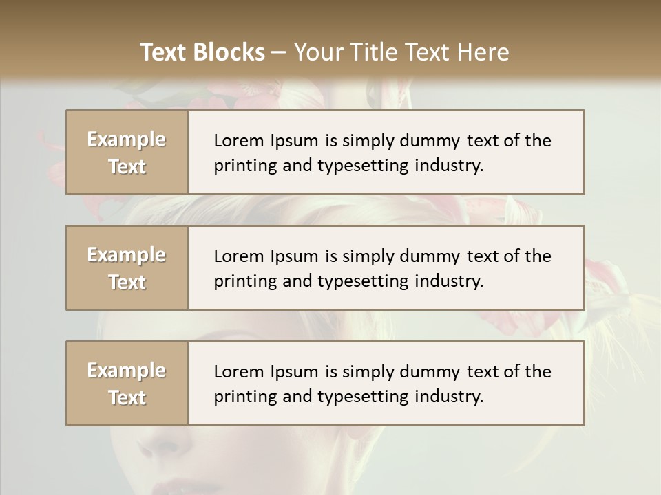Light Attractive Body PowerPoint Template