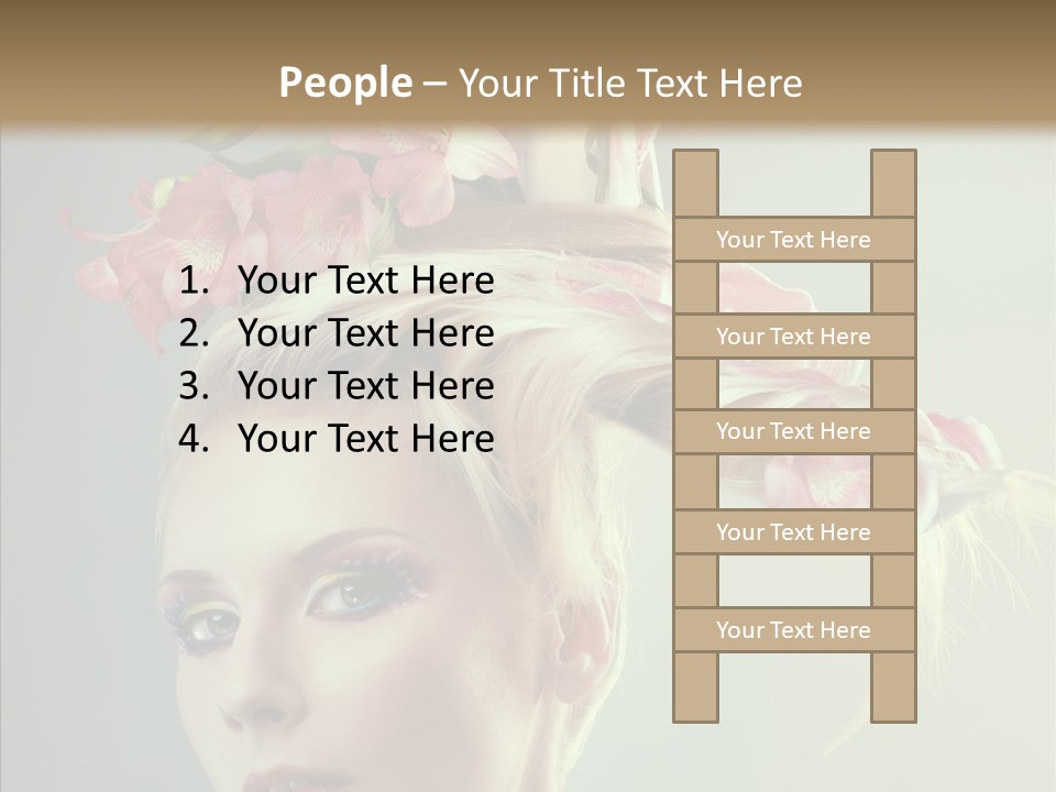 Light Attractive Body PowerPoint Template