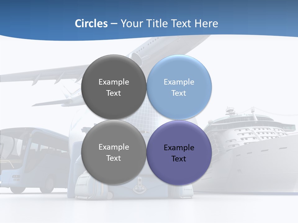 Business Ship D Rendering PowerPoint Template